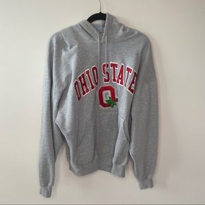 Ohio State Buckeyes Leaf Hoodie Sweatshirt Mens